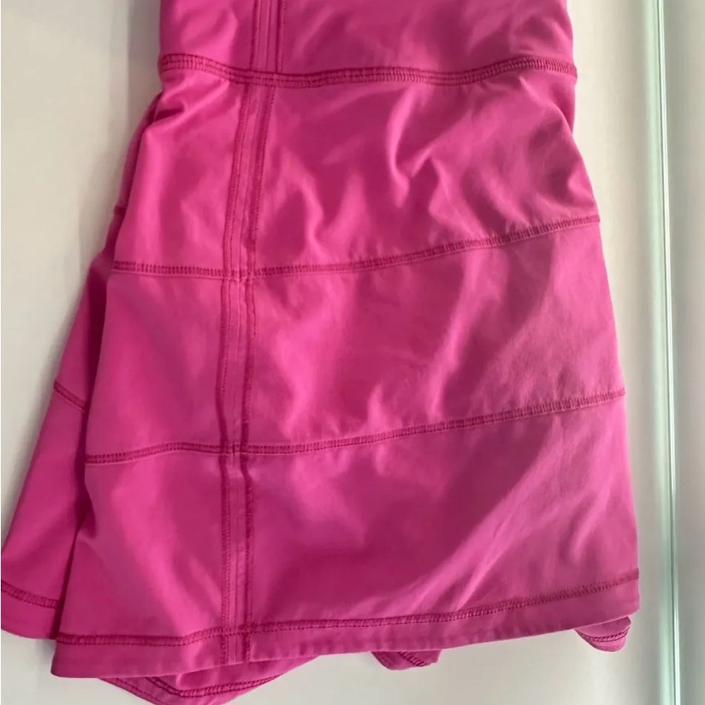 Lululemon Sonic Pink Pace Rival Skirt